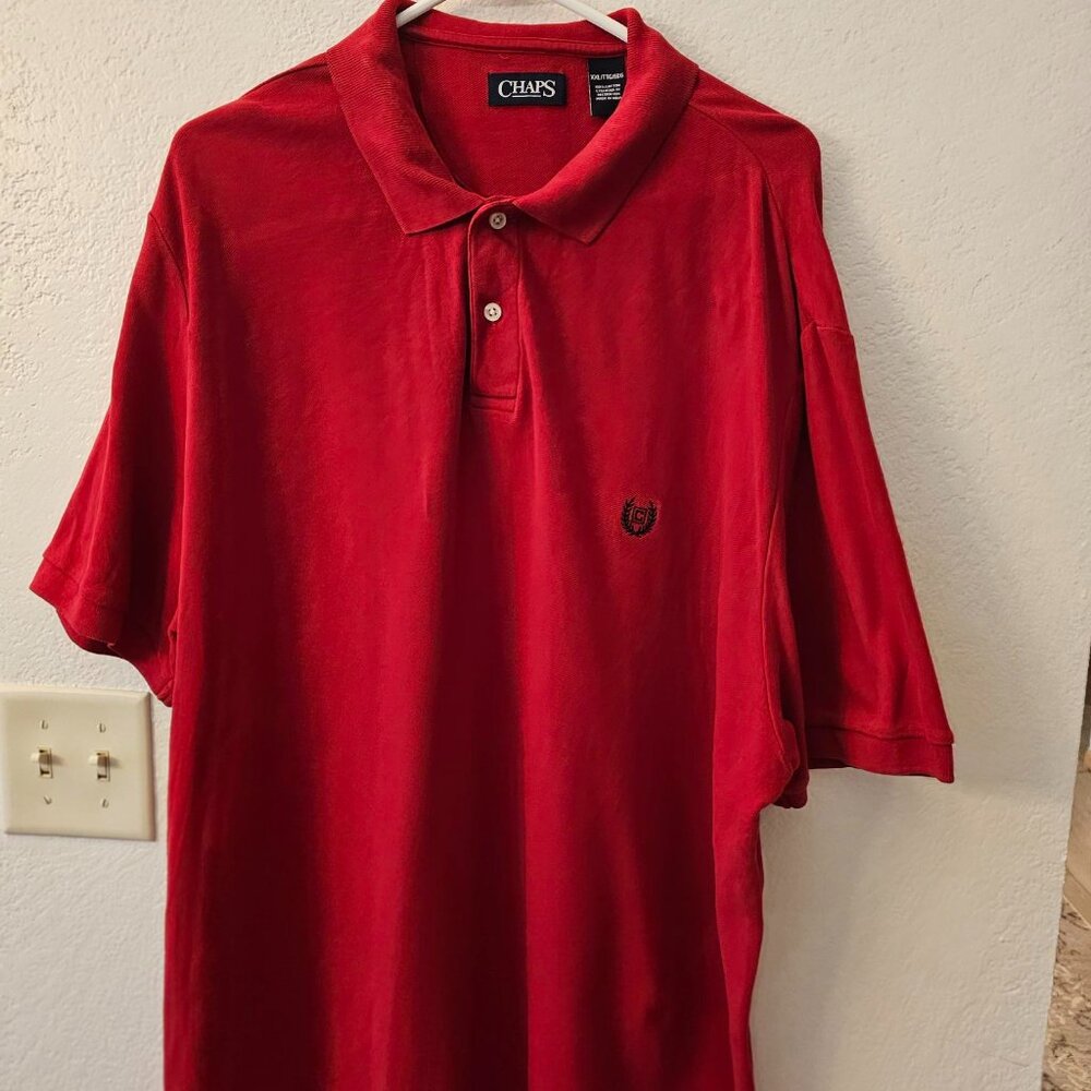 IZOD Red Polo Shirt - Men's Size XXL - The Advantage Polo - Excellent